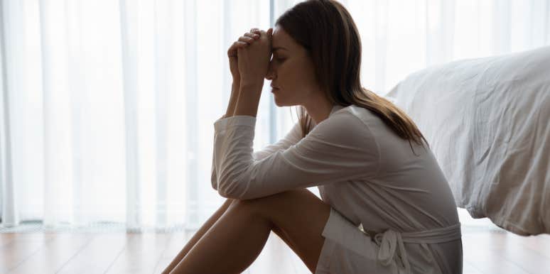 Why I Refuse To Let Infertility Win sad woman