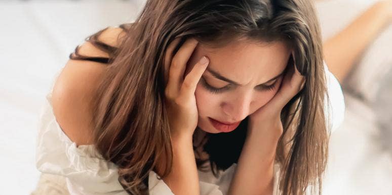 Why I Regret Telling My Husband I'm Bisexual upset woman