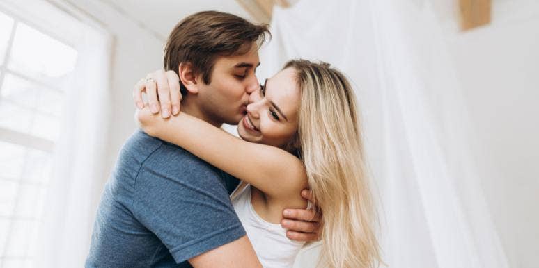 Why Wait To Settle Down When You Have Already Found The One man and woman hugging