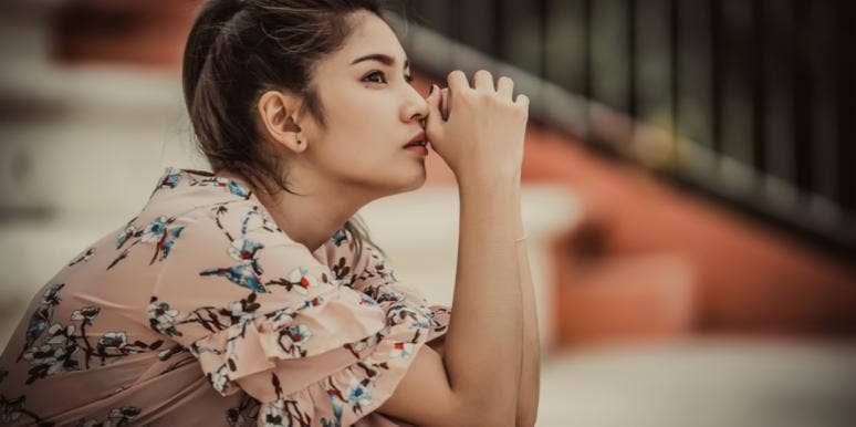 I Will Fight For You, But I Will Not Compete For You woman thinking