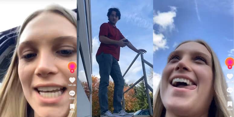 Woman Confronts Cheating Boyfriend At His Job tiktok, emma steffon