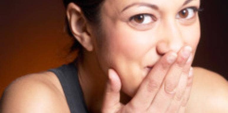 4 Mistakes To Avoid When Getting Dumped woman covering mouth after a mistake