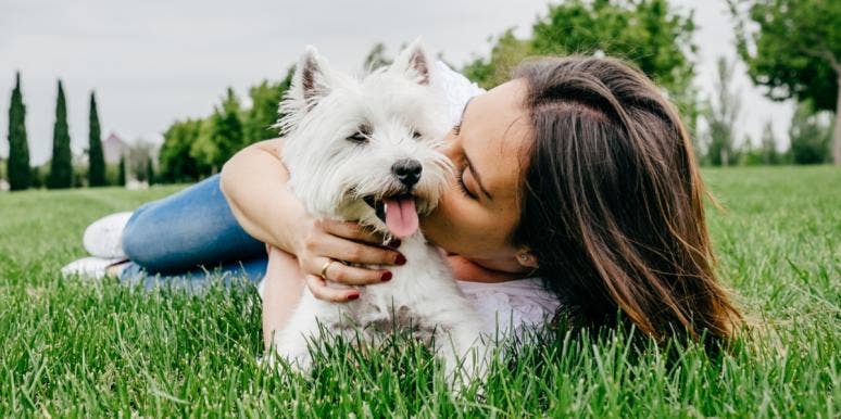 Women Who Have This Kind Of Dog Attract The Most Men, Says Study woman with dog
