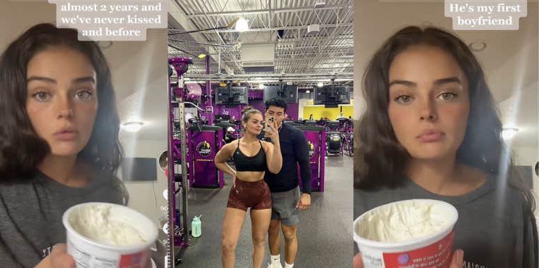 Woman Explains Why She And Her Boyfriend Are Saving Their First Kiss Until Marriage tiktok, woman, boyfriend