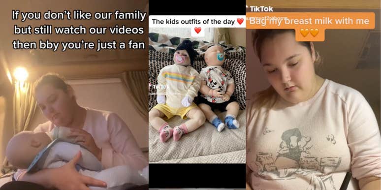 Woman Feeds Dolls Baby Formula During Shortage Reborn dolls