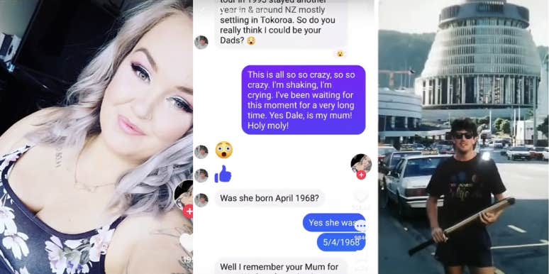 New Zealand Woman Finds Long-Lost Father On Facebook After He Was Presumed To Be Dead woman, long lost father