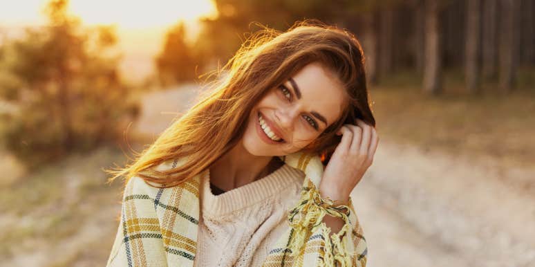 Woman Glad After Discovering Her Husband Was Cheating On Her Happy woman
