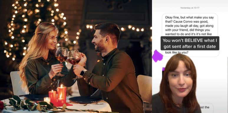 TikToker Got Invoiced By Man After He Offered To Pay On Date, Sparking Debate Online Couple on a date, TikToker