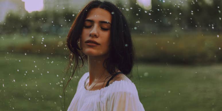 Mom Criticized For Rejecting Husband's Baby With Mistress Woman in the rain