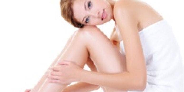 5 Steps To Smooth, Must-Touch Skin woman in towel