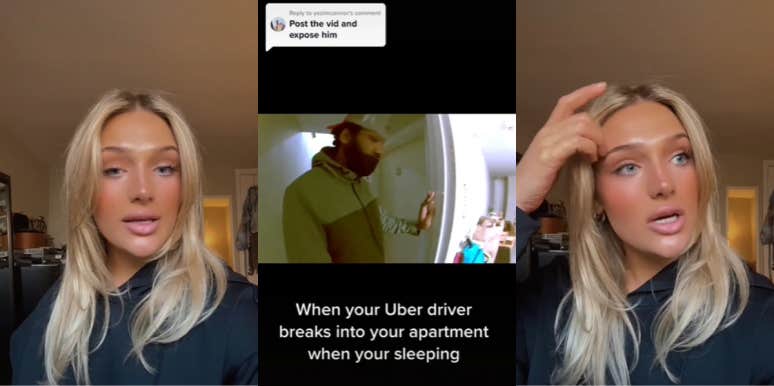 Uber driver break-in TikTok