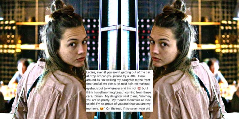 woman shames frumpy moms at school pickup line woman shames frumpy moms at school pickup line