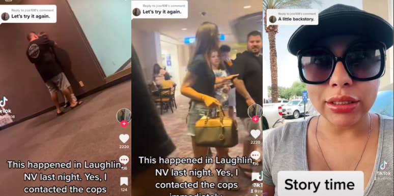 TikToker Posts A Video Of Father Slapping His Son In Public & Claims The Police Did Nothing TikTok