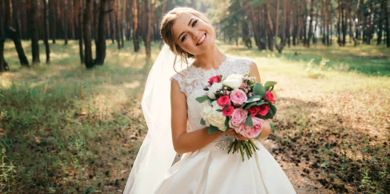 Bride-To-Be Wants To Call Off Wedding After Her Fiancé Got Into A Car Accident Bride in a wedding dress