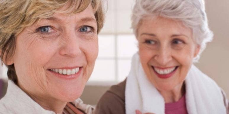 Motherhood: The Endless Give And Take woman with older mother