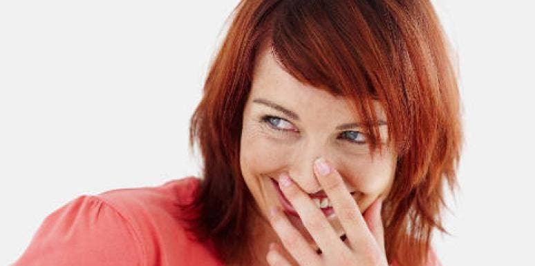 The 'Naked' Truth About Sexting! woman hand mouth