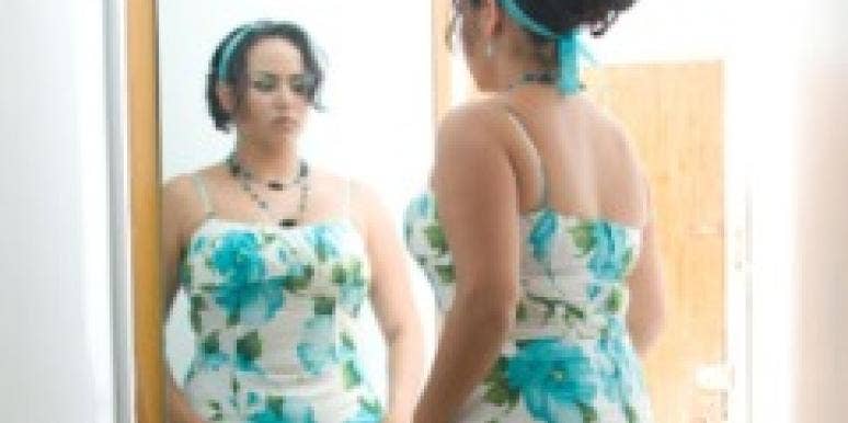 woman mirror