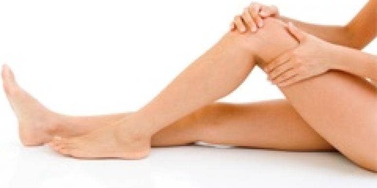 7 Steps To An At-Home Wax woman's bare legs