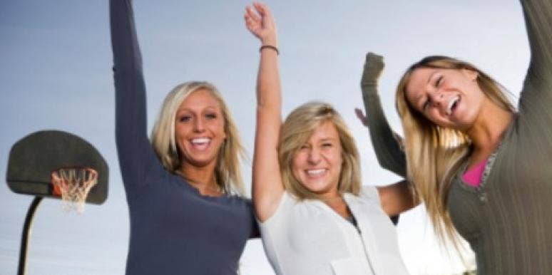 women cheering basketball women cheering basketball