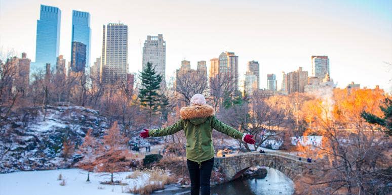 YourTango Giveaway Sweepstakes To Win A Trip To New York City woman in new york city
