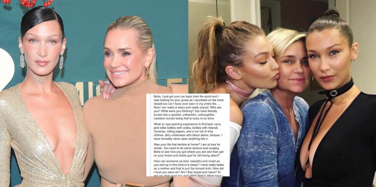 The Email Yolanda Hadid Sent Bella Hadid After She Was Arrested For A DUI Yolanda Hadid, Bella Hadid, Gigi Hadid