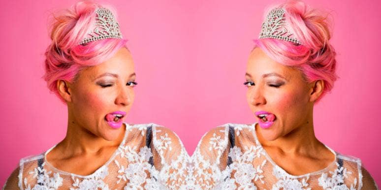 The Perfect Hair Color For Each Zodiac Sign woman with dyed hair