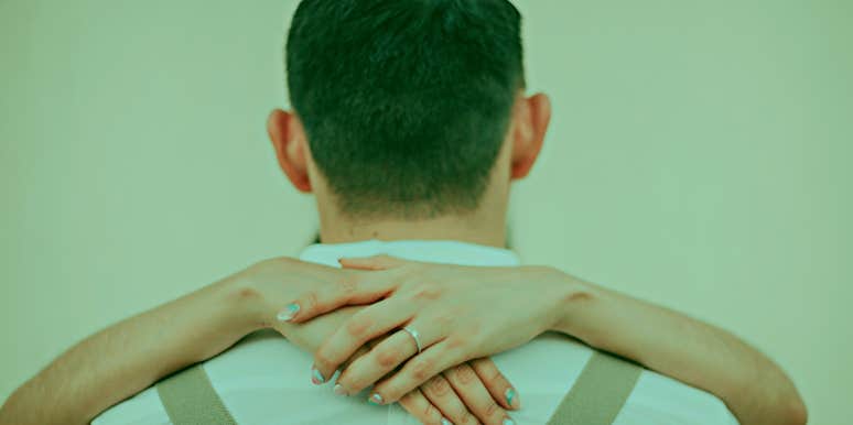 The 3 Zodiac Signs Who Will Be Betrayed During Moon Conjunct Saturn On Friday, July 15, 2022 woman hiding behind man