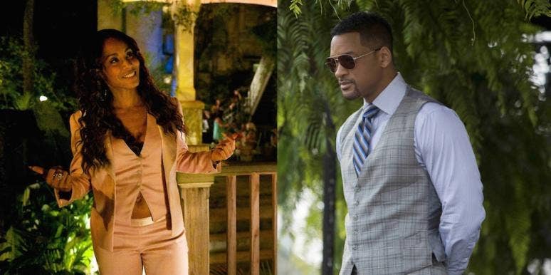 Jada Pinkett Smith from Magic Mike XXL and Will Smith from Focus Jada Pinkett Smith from Magic Mike XXL and Will Smith from Focus