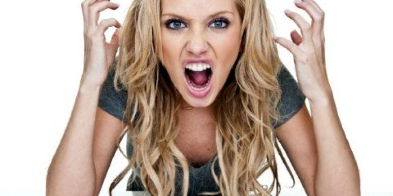 "Some B---- Wrote On My Guy's Facebook Wall!" 4 Steps To Take Now angry woman yelling keyboard