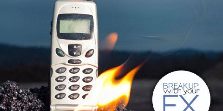 burn your cell phone instead of calling your ex