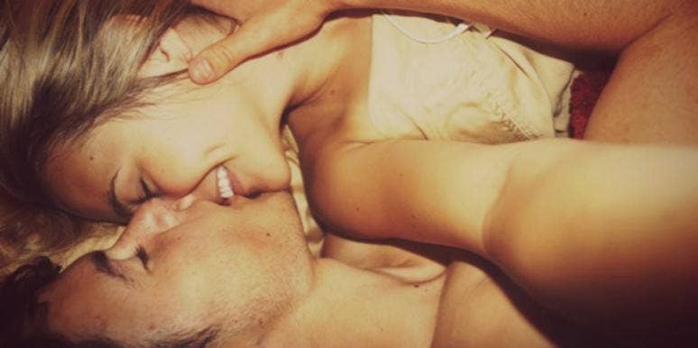 couple in love couple in bed