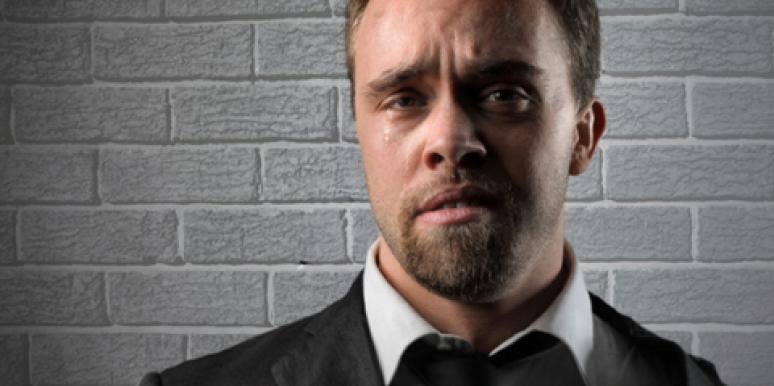 sad man crying man