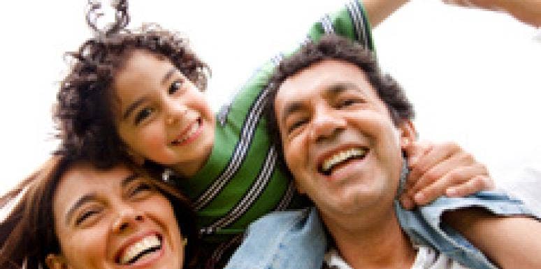 7 Surprising Facts About The New American Family happy parents and son