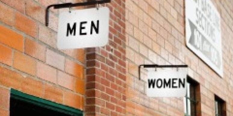 male female bathrooms