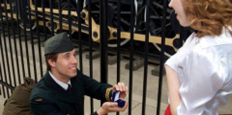 military couple