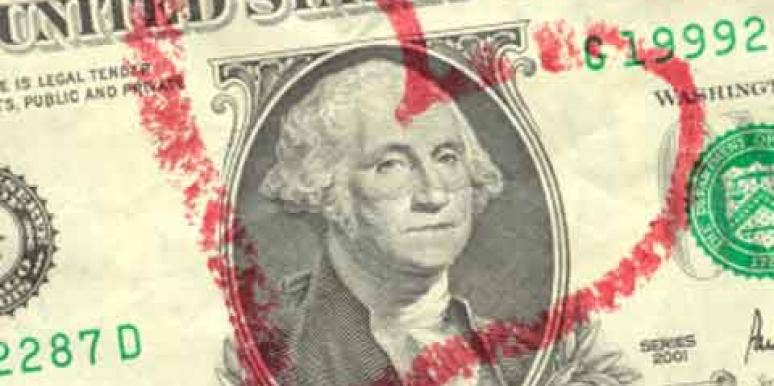 dollar and heart dollar and heart