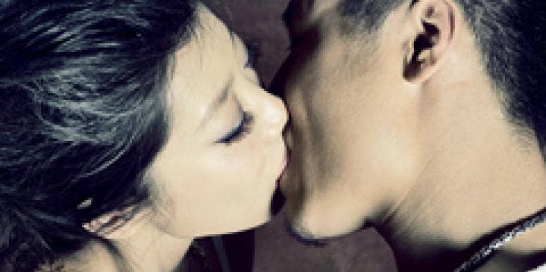 Kissing Can Cause Cavities? Yikes. Couple kissing
