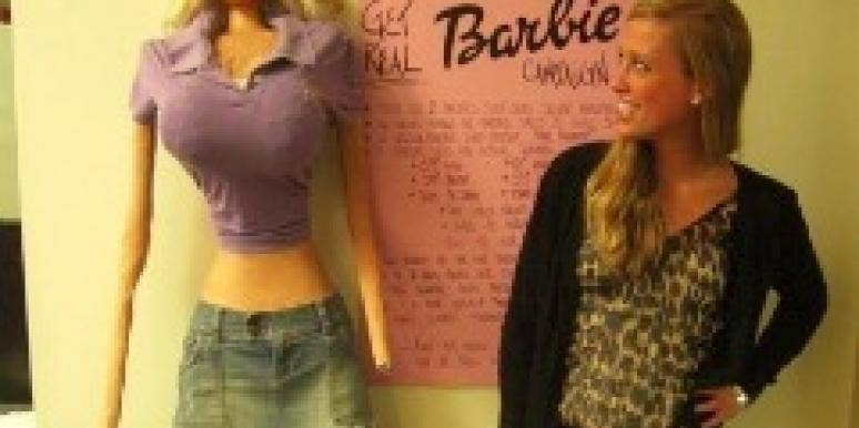 life-sized Barbie