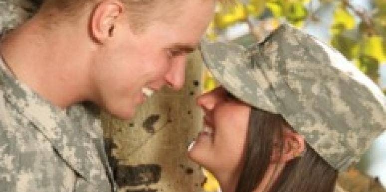 military couple