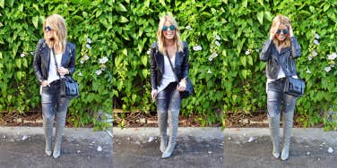 white t-shirt 6 ways 