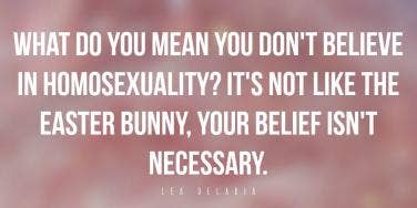 believe in homosexuality lea delaria quote