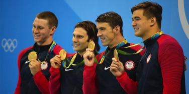 olympic gold medal swimmers