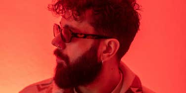 man wearing sunglasses