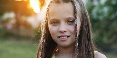 smiling little girl