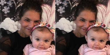 mom and baby