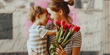 Mother shares pieces of dating advice to her child.