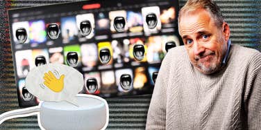 Man not wanting smart home features to talk to him