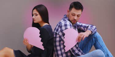 Couple learning reasons to break up with ex once and for all.