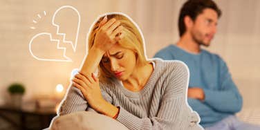 Woman realizes brutally honest signs she needs to break up with him.