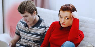 Woman notices signs her spouse doesn't put her first and thinks what she should do about it.